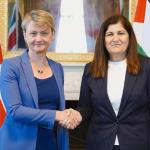 وزيرة الخارجية الفلسطينية تبحث في لندن تعزيز الدعم البريطاني وتدعو إلى خطوات أكثر حزماً ضد الاحتلال