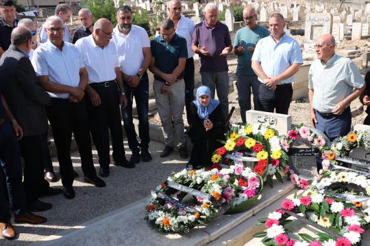 لجنة المتابعة تنظم مسيرة لزيارة أضرحة شهداء هبة القدس والأقصى السبت المقبل