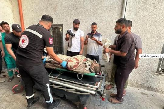 شهيد ومصاب بقصف إسرائيلي قرب مخيم التقوى غرب غزة