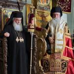 تنصيب الأرشمندريت سايمون رئيسًا لأساقفة سيناء وفاران وراثو في دير القديسة كاترين برئاسة البطريرك ثيوفيلوس الثالث