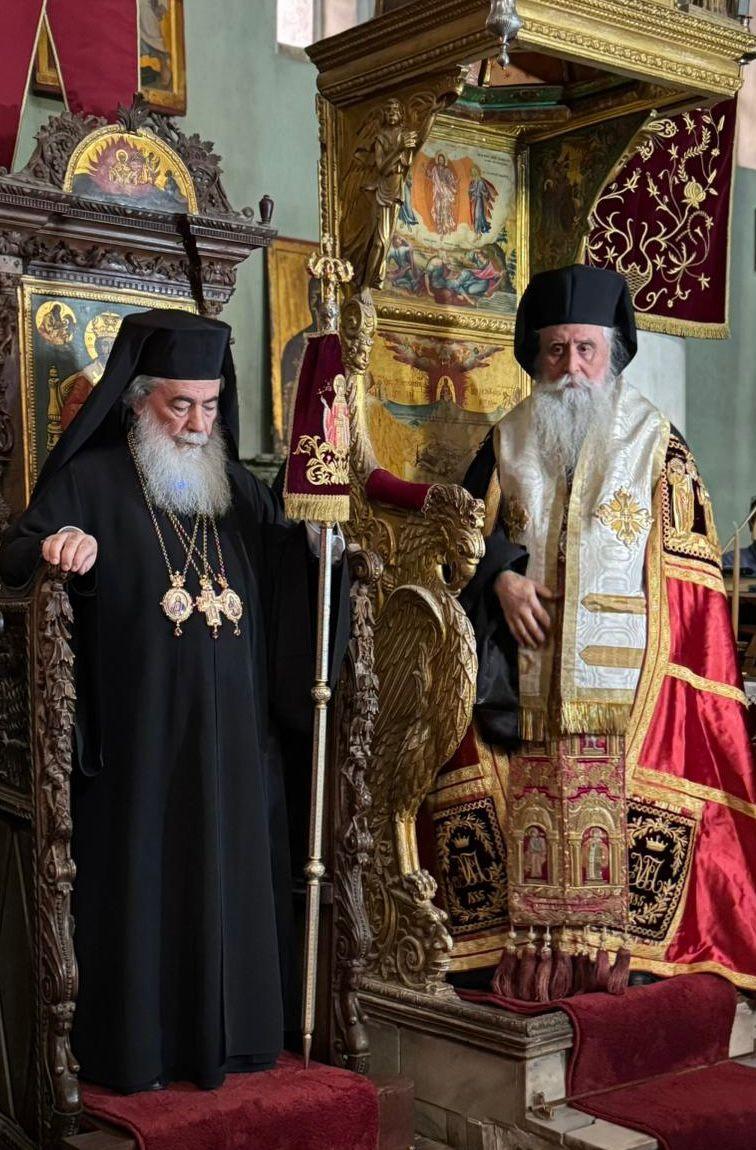 البطريرك ثيوفيلوس يؤكد على قدسية دير القديسة كاترين كرمز روحي وإنساني، ويشيد بدور الكنيسة في حفظ إرثه التاريخي