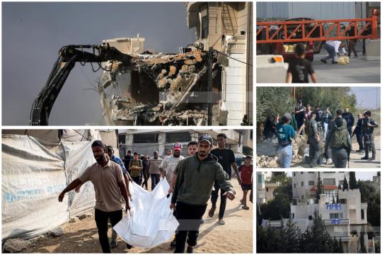 8 شهداء في غزة وتصعيد إسرائيلي واسع بالضفة الغربية.. اقتحامات واعتقالات وتهجير قسري واعتداءات للمستوطنين