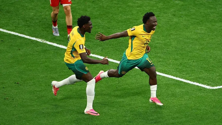 إيرانكوندا وميتكالف يقودان المنتخب الأسترالي للفوز على تركيا والصعود إلى المركز الثاني في المجموعة الرابعة