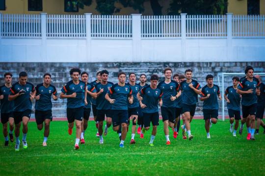 المنتخب الفلسطيني للشباب ينهي تحضيراته لمواجهة كوريا الشمالية الحسم بتصفيات كأس آسيا 2027