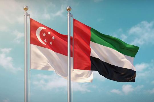 الإمارات وسنغافورة تطلقان مفاوضات الشراكة الاقتصادية الشاملة