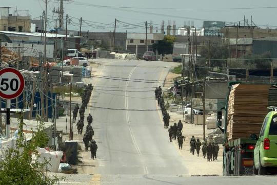 انسحاب قوات الاحتلال من قراوة بني حسان وبديا بعد اقتحام استمر لساعات