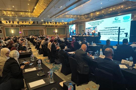 مؤتمر دولي بالقاهرة يؤكد أن القدس مفتاح السلام ويحذر من تصاعد سياسات التهجير والضم