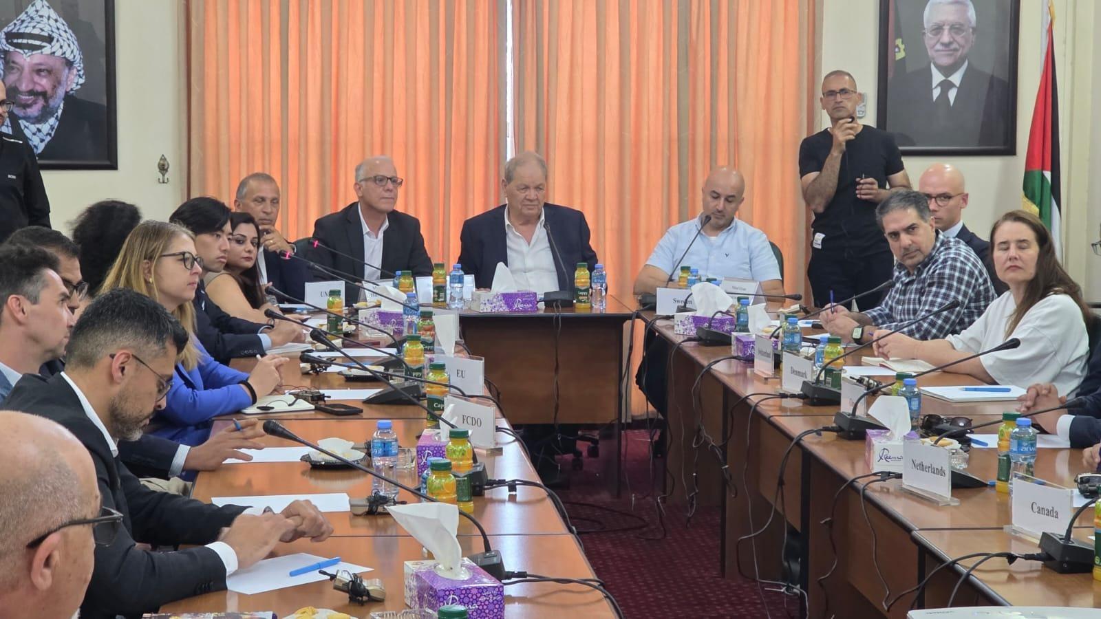 رئيس المجلس الوطني يدعو إلى تأهيل المجلس التشريعي والضغط على الاحتلال لمنع عرقلة الانتخابات المقررة في تشرين الثاني المقبل.