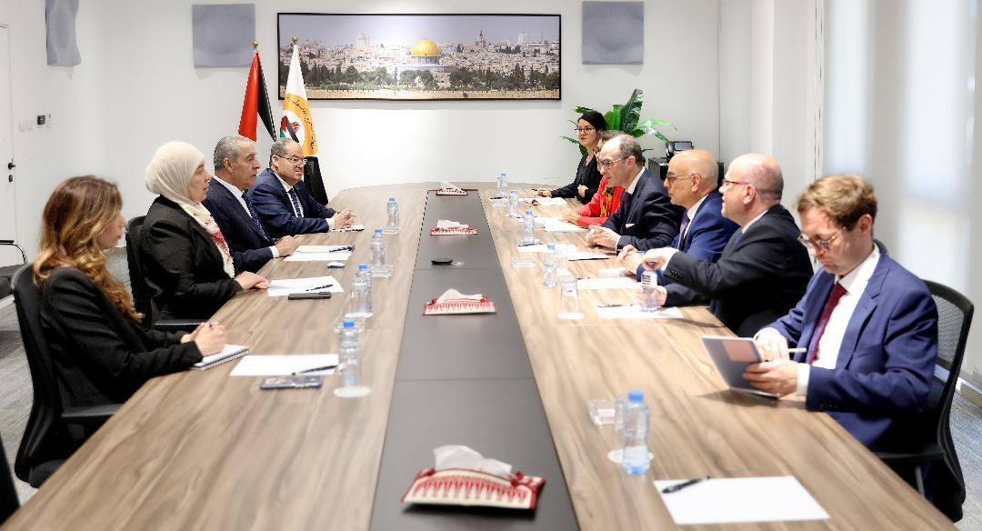 اللقاء تناول دعم ألمانيا للأونروا والانتخابات الفلسطينية ومخاطر الإجراءات الإسرائيلية على مستقبل السلطة الوطنية