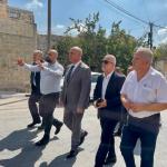 وزير الثقافة يزور كفل حارس لبحث دعم البنية التحتية والمؤسسات الثقافية