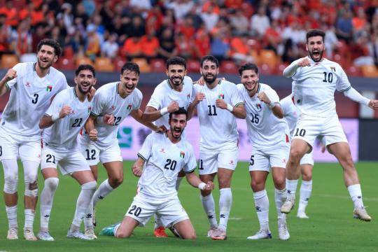 منتخب فلسطين يتقدم 3 مراكز في تصنيف FIFA ويصعد إلى المركز 92 عالميًا