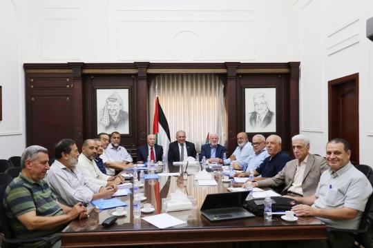 اللجنة الفنية للمجلس الوطني الفلسطيني في لبنان تبحث الترتيبات التنظيمية للاستحقاقات المقبلة
