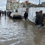 منخفض جوي يدمّر 22 ألف خيمة نازحين في غزة ويترك 288 ألف أسرة بلا مأوى فعلي