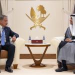 رئيسا وزراء الأردن وقطر يبحثان التعاون الاقتصادي ووقف إطلاق النار في غزة