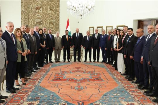 الرئيس اللبناني: لا خيار أمام لبنان سوى التفاوض مع إسرائيل