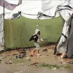 250 ألف أسرة نازحة في غزة تواجه البرد والسيول داخل خيام متهالكة