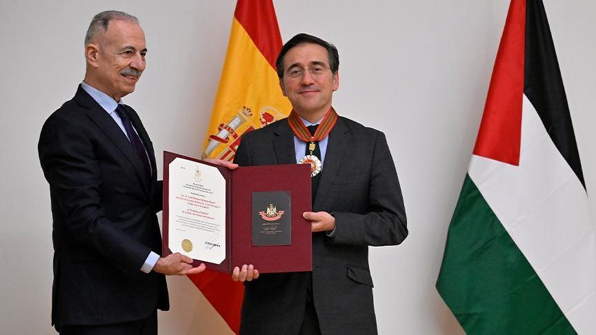 ألباريس يدعو لإجراءات غير قابلة للتراجع لحل الدولتين ويؤكد استمرار دعم مدريد لحقوق الفلسطينيين