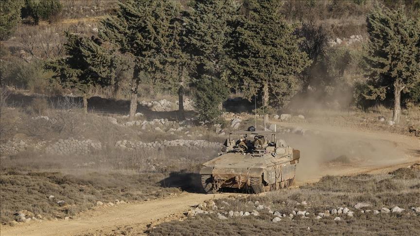 خمسة آليات تدخل القرية جنوب غربي القنيطرة قبل الانسحاب سريعًا