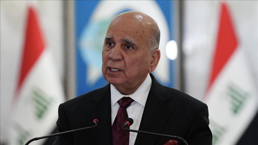 وزير الخارجية العراقي فؤاد حسين يشدد على دور الحوار والدبلوماسية لحل الأزمات الإقليمية ويستعرض التعاون الأمني مع فرنسا