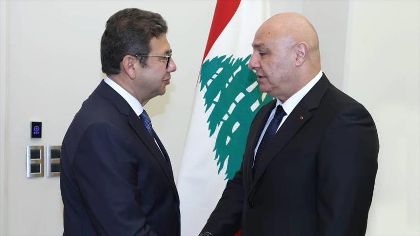 حسن رشاد بحث في بيروت مع الرئيس جوزاف عون الأوضاع الإقليمية والوضع الأمني في الجنوب وقطاع غزة