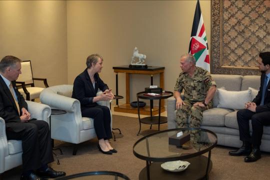 الملك عبد الله الثاني يدعو لضمان الالتزام بوقف إطلاق النار في غزة ودعم استقرار سوريا ولبنان