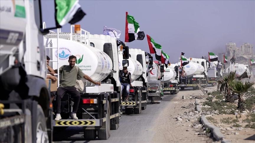 السفينة تحمل أكثر من 7 آلاف طن من المواد الغذائية والإيوائية والطبية لتخفيف الأزمة الإنسانية في القطاع