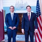 قطر والولايات المتحدة تتباحثان جهود تثبيت وقف إطلاق النار في غزة