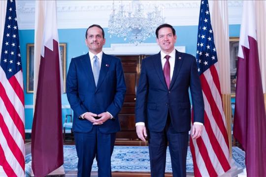 قطر والولايات المتحدة تتباحثان جهود تثبيت وقف إطلاق النار في غزة