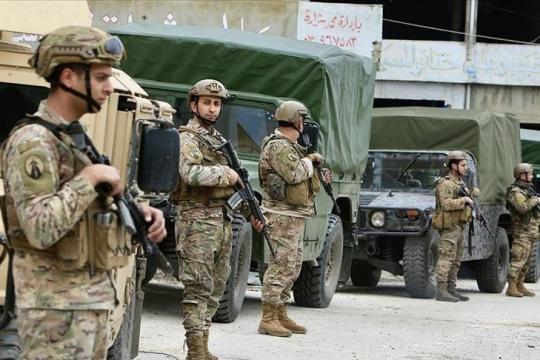 الجيش اللبناني يدين إطلاق النار الإسرائيلي على دورية اليونيفيل