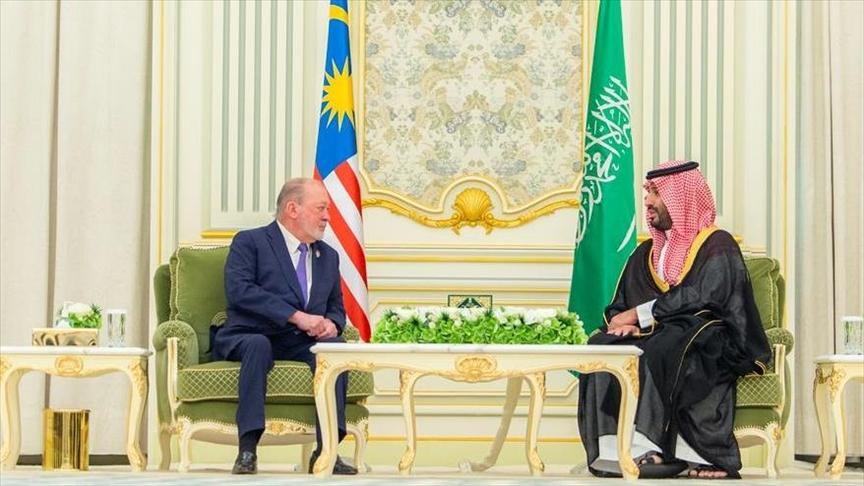 محمد بن سلمان والسلطان إبراهيم يناقشان تطوير الشراكة في مجالات الاقتصاد والدفاع والشؤون الإسلامية