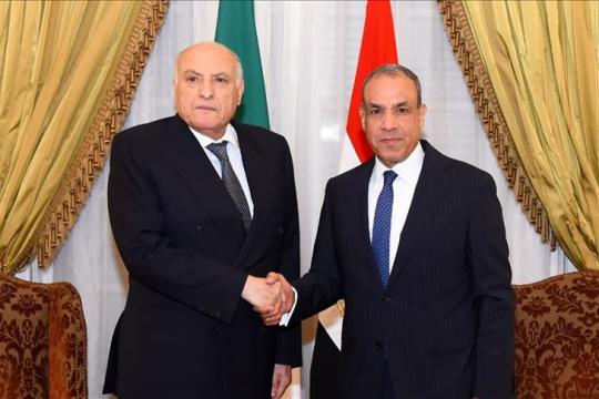مصر والجزائر تؤكدان أهمية تثبيت وقف إطلاق النار في غزة وتوحيد المؤسسات الليبية