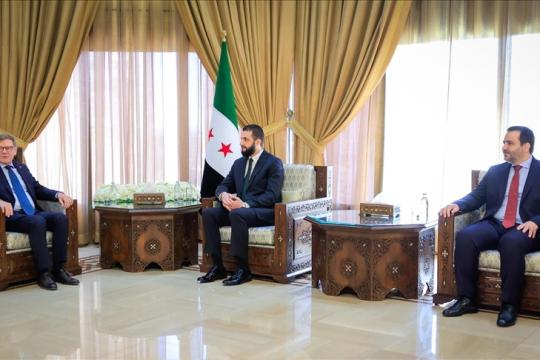 الرئيس السوري يبحث مع وزير خارجية ألمانيا العلاقات الثنائية