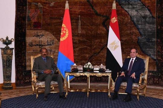 السيسي وأفورقي يبحثان في القاهرة إنهاء حرب السودان وأمن البحر الأحمر