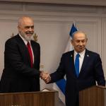 نتنياهو يستقبل رئيس وزراء ألبانيا إيدي راما في القدس ويشيد بعلاقات البلدين