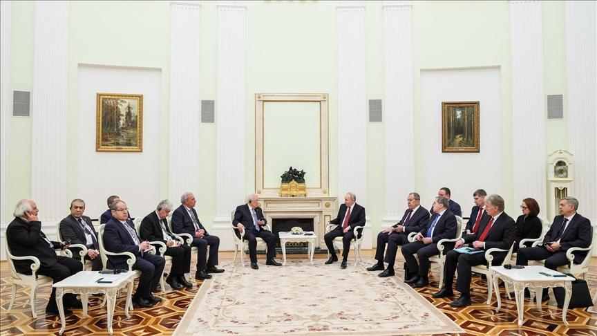 عباس من موسكو: نطالب بوقف فوري للاستيطان وإنهاء إرهاب المستوطنين وتقويض السلطة