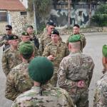 قائد الجيش اللبناني يتفقد قواته جنوبًا في اليوم الثاني من وقف إطلاق النار