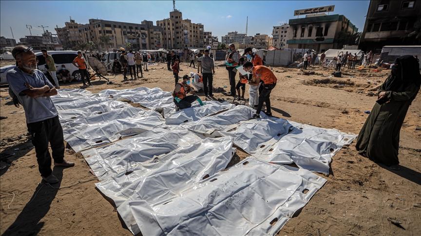 الجثامين دُفنت أثناء الإبادة الجماعية الإسرائيلية ونُقلت إلى مستشفى الشفاء للتعرف على أصحابها عبر الفحوصات البيولوجية