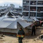 الصليب الأحمر يحذر من مخاطر انهيار المباني المتضررة على حياة المدنيين بغزة