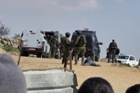 الاحتلال يخطر بوقف العمل في ثلاث غرف زراعية شرق يطا جنوب الخليل