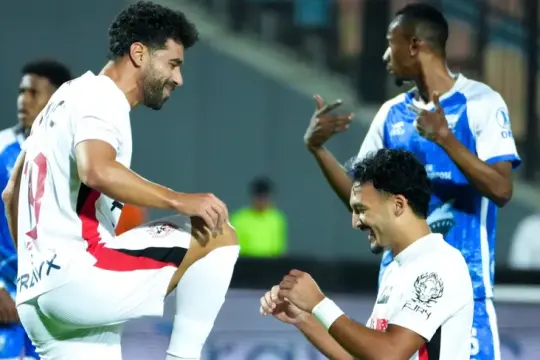 الزمالك يكتسح إيه إس بورت ويتأهل إلى دور الـ32 بدوري أبطال أفريقيا
