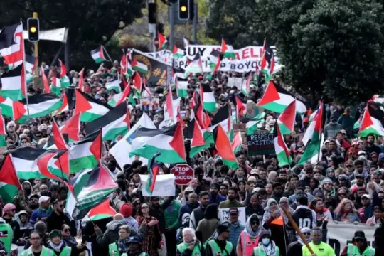 تظاهرات في نيوزيلندا ترفض استقبال جنود الاحتلال