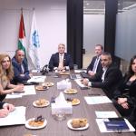 مجلس إدارة "المؤسسة الفلسطينية لضمان الودائع" الجديد يعقد اجتماعه الأول