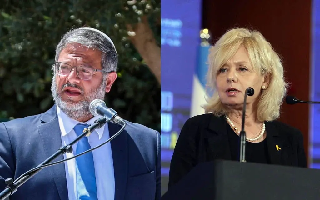 اتهامات متكررة للوزير المتطرف بانتهاك استقلالية الشرطة وتحويلها إلى أداة سياسية