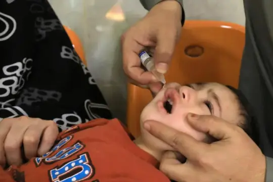 منظمة الصحة العالمية تبدأ حملة تطعيم وفحص تغذية لـ44 ألف طفل في غزة