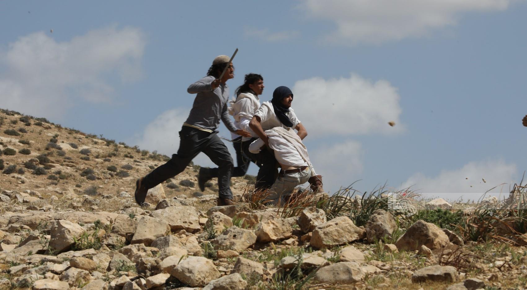 هجمات متفرقة جنوب الخليل شملت إطلاق غاز وكلاب وملاحقة مواشٍ واعتقال مواطن