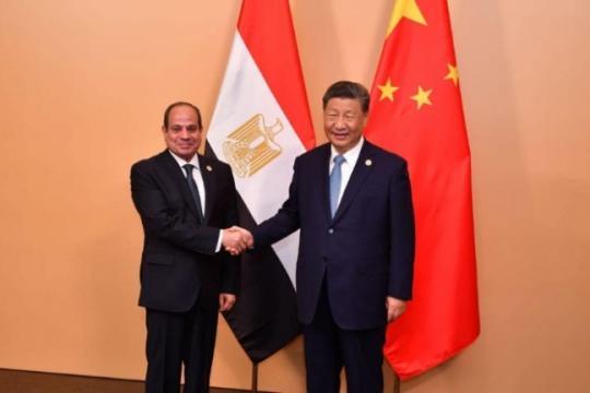 مصر والصين تؤكدان مركزية القضية الفلسطينية وتدعوان إلى حل الدولتين
