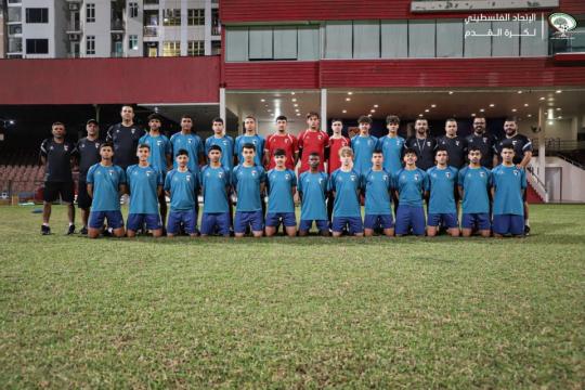 فدائي الناشئين يبدأ معسكره التدريبي في المالديف استعداداً لتصفيات كأس آسيا تحت 17