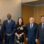 لجنة فلسطين في الأمم المتحدة تجتمع مع رئيسة الجمعية العامة