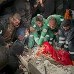 أربع وفيات وجرحى في قطاع غزة جراء انهيار مبانٍ بفعل المنخفض الجوي