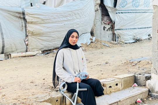 "قدمي سبقتني إلى الجنة": رزان خيرة جسدٌ مبتور وحلمٌ لا يُهزم